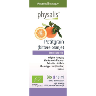Olejek Eteryczny Petitgrain BIO 10ml | PHYSALIS - Ekochatka