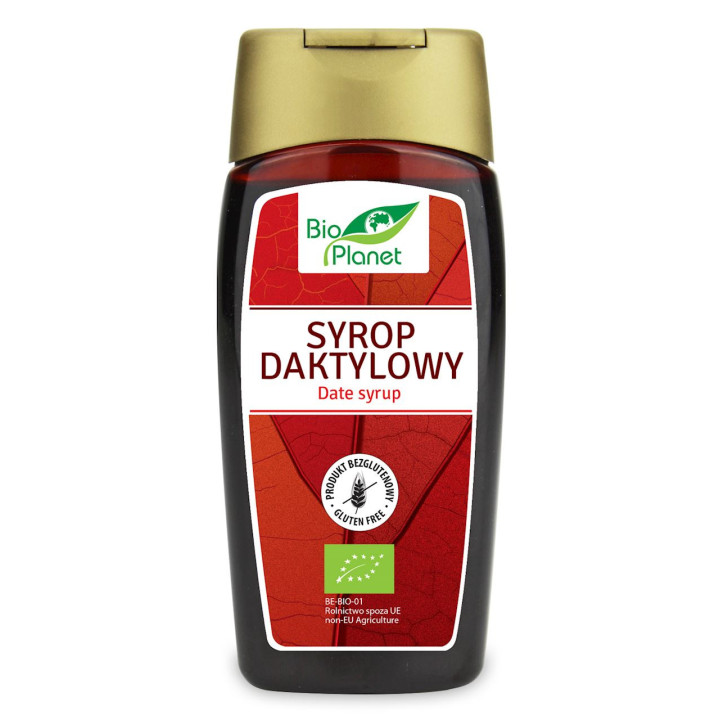 Syrop Daktylowy Bezglutenowy BIO 340g | BIO PLANET - Ekochatka