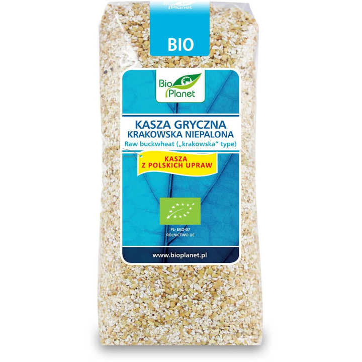 Kasza Gryczana Krakowska Niepalona BIO 500g | BIO PLANET - Ekochatka