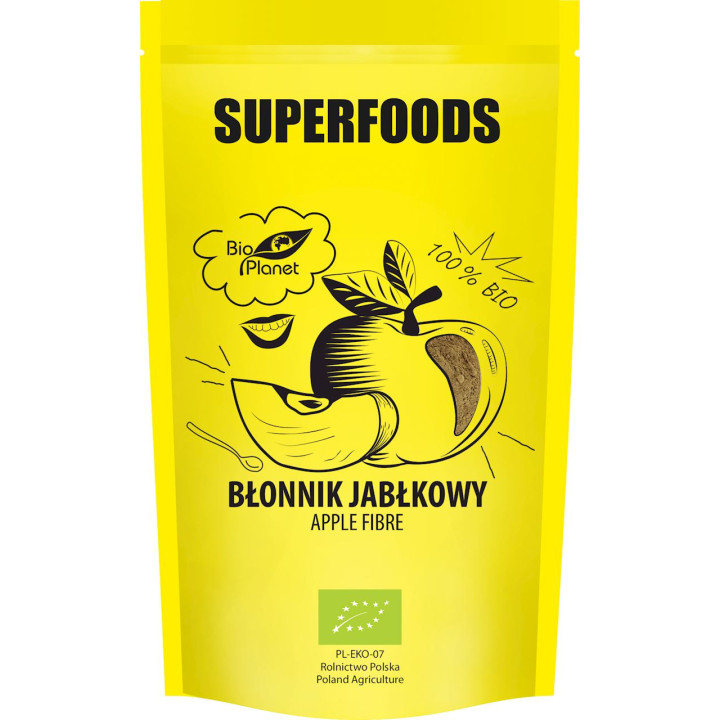 Błonnik Jabłkowy BIO 150g | BIO PLANET - Ekochatka