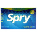 Guma do Żucia z Ksylitolem o Smaku Mięty Pieprzowej Bezglutenowa (10 szt.) 12 g - Spry
