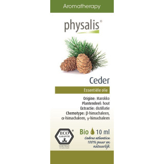 Olejek Eteryczny Cedr Atlaski ECO 10ml | PHYSALIS - Ekochatka