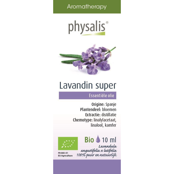 Olejek Eteryczny Lawenda Pośrednia BIO 10ml | PHYSALIS - Ekochatka