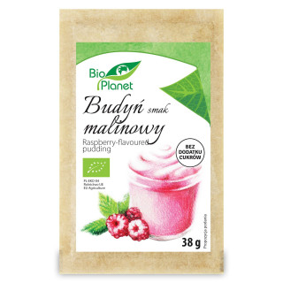 Budyń o Smaku Malinowym z Malinami BIO 38g | BIO PLANET - seria INNE - Ekochatka