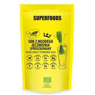 Sok z Młodego Jęczmienia Sproszkowany BIO 150g | BIO PLANET - Ekochatka