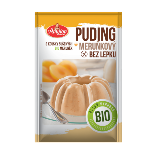 Budyń Morelowy Bezglutenowy BIO 40g | AMYLON - Ekochatka
