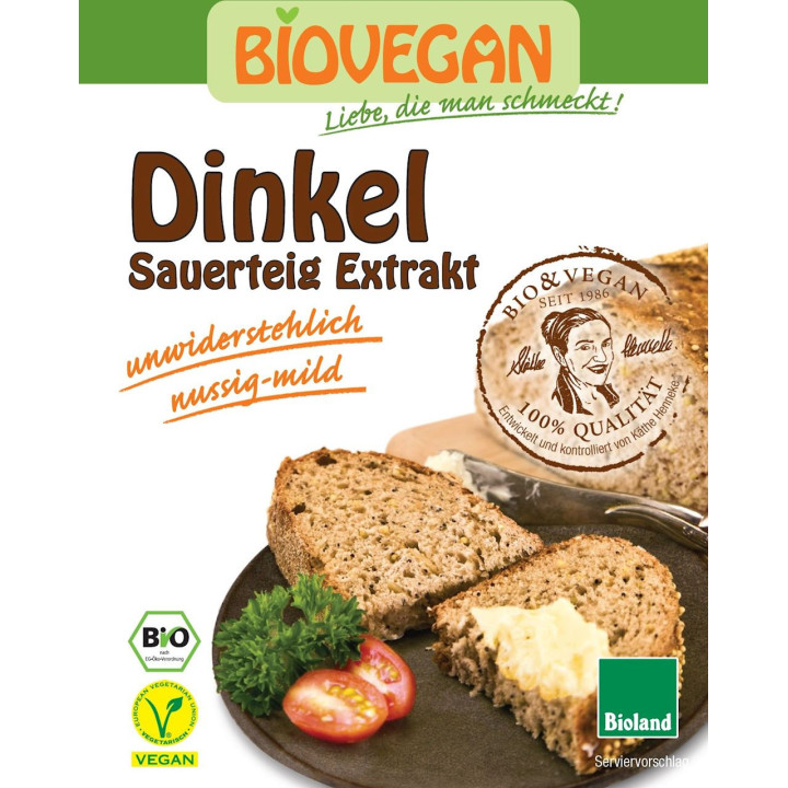 Zakwas Chlebowy Orkiszowy w Proszku BIO 30g | BIOVEGAN - Ekochatka