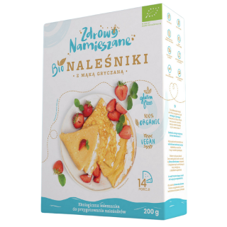 Mieszanka na Naleśniki z Mąką Gryczaną Bezglutenowa BIO 200g | ZDROWO NAMIESZANE - Ekochatka