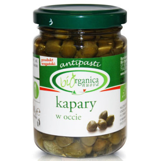 Kapary Marynowane BIO 140g (90g) (Słoik) | BIO ORGANICA ITALIA - Ekochatka