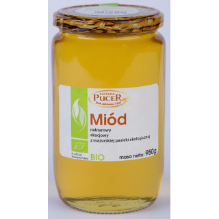Miód Akacjowy  BIO 950g | PASIEKA PUCER - Ekochatka