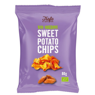 Chipsy z Batatów Smażone na Oleju Słonecznikowym BIO 80g | TRAFO - Ekochatka