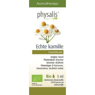 Olejek Eteryczny Rumianek Pospolity BIO 5ml | PHYSALIS - Ekochatka