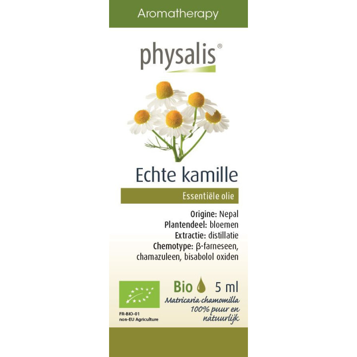 Olejek Eteryczny Rumianek Pospolity BIO 5ml | PHYSALIS - Ekochatka