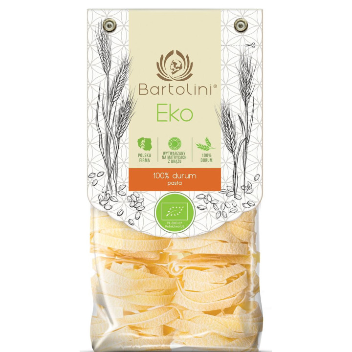 Makaron (Semolinowy) Gniazda Spaghetti A'la Chitarra BIO 250g | BARTOLINI - Ekochatka