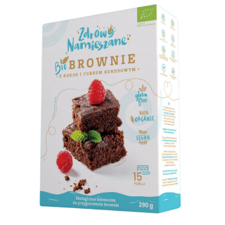 Mieszanka na Brownie Bezglutenowa BIO 290g | ZDROWO NAMIESZANE - Ekochatka
