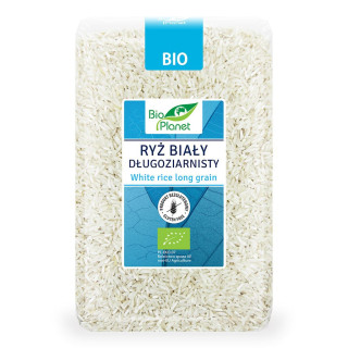 Ryż Biały Długoziarnisty Bezglutenowy BIO 1kg | BIO PLANET - Ekochatka