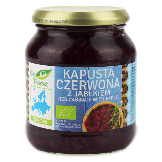 Kapusta Czerwona z Jabłkiem BIO 340g | BIO PLANET - seria INNE - Ekochatka