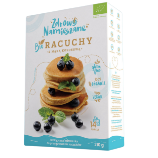 Mieszanka na Racuchy z Mąką Kokosową Bezglutenowa BIO 210g | ZDROWO NAMIESZANE - Ekochatka