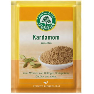 Kardamon Mielony BIO 10g | LEBENSBAUM - Ekochatka