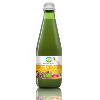 Sok z Imbiru NFC Bezglutenowy BIO 300ml | BIOFOOD - Ekochatka