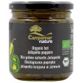 Papryka Jalapeno Zielona Krojona w Zalewie BIO 350 g (130 g) - Campomar Nature