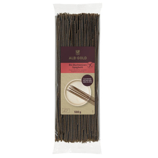 Makaron (Gryczany) Spaghetti Bezglutenowy BIO 500g | ALB-GOLD - Ekochatka