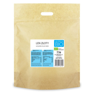 Len Złoty (Siemię Lniane) BIO 5kg | HORECA BIO - Ekochatka