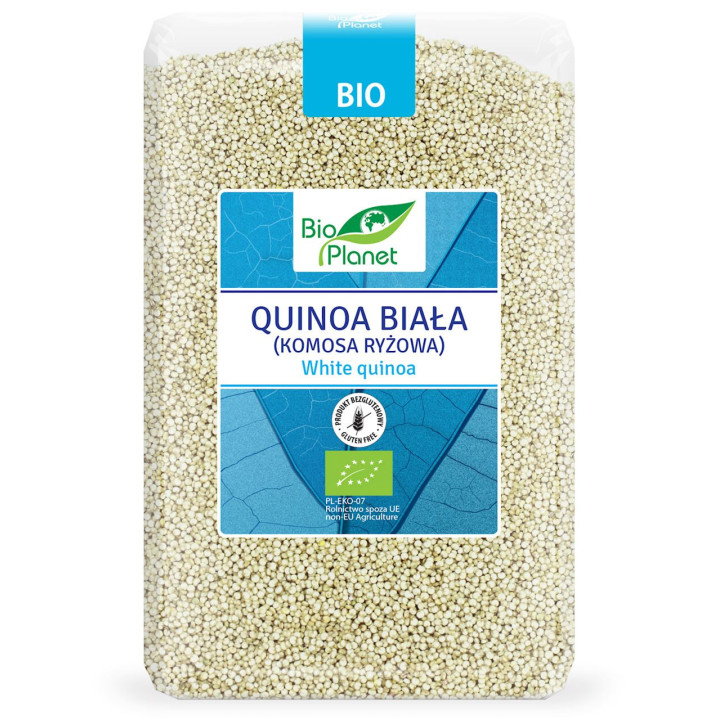 Quinoa Biała (Komosa Ryżowa) Bezglutenowa BIO 2kg | BIO PLANET - Ekochatka