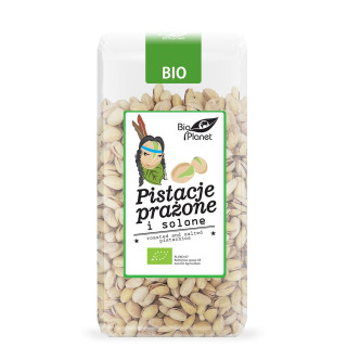 Pistacje Prażone i Solone BIO 300g | BIO PLANET - seria PRZEKĄSKI - Ekochatka