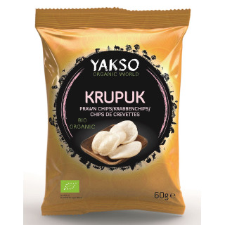 Prażynki Krewetkowe (Krupuk) BIO 60g | YAKSO - Ekochatka