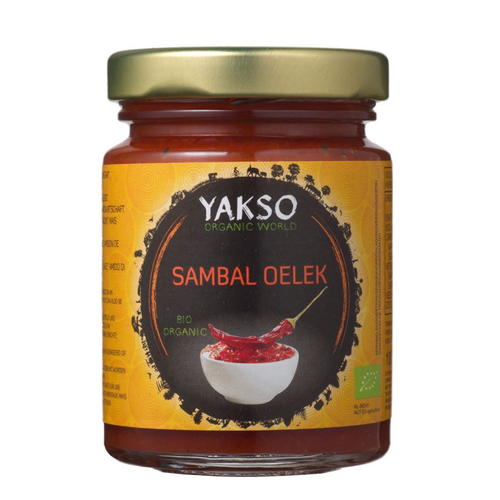 SOS Chili Sambal Oelek BIO 100g | YAKSO - Ekochatka