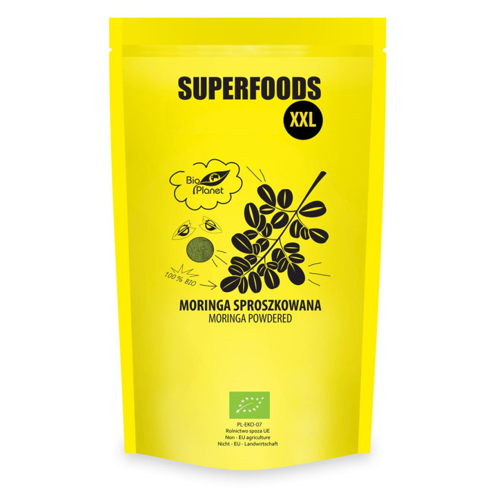 Moringa Sproszkowana BIO 500g | BIO PLANET - Ekochatka