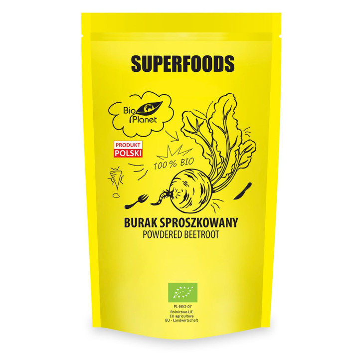 Burak Sproszkowany BIO 200g | BIO PLANET - Ekochatka