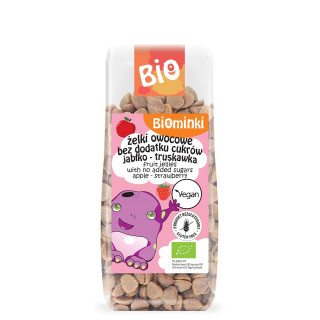 Żelki Owocowe bez Dodatku Cukrów Bezglutenowe BIO 150g | BIOMINKI - Ekochatka