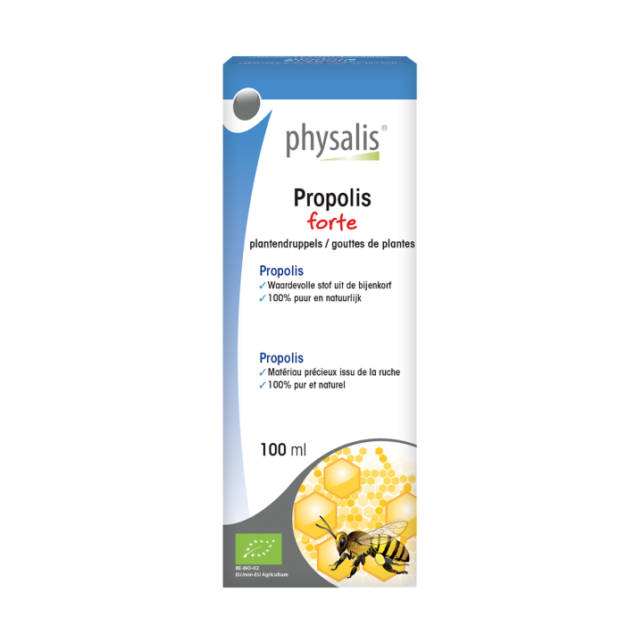 Propolis Forte Ekstrakt w Kroplach BIO 100ml | PHYSALIS - Ekochatka
