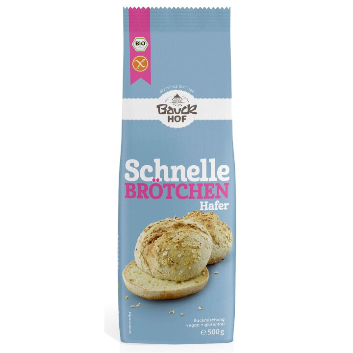Mieszanka do Wypieku Bułek Bezglutenowa BIO 500g | BAUCK HOF - Ekochatka
