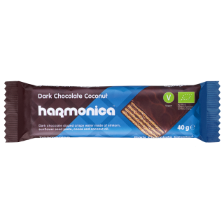 Wafelek z Samopszy z Kremem Kokosowo Kakaowym w Polewie Czekoladowej B | HARMONICA - Ekochatka