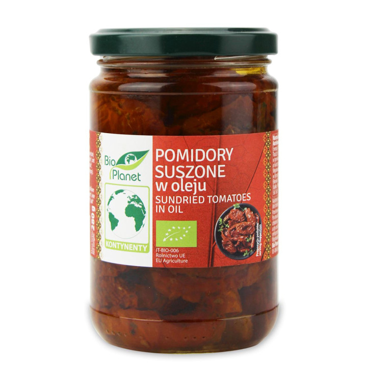 Pomidory Suszone w Oleju BIO 280g (130g) | BIO PLANET - seria INNE - Ekochatka