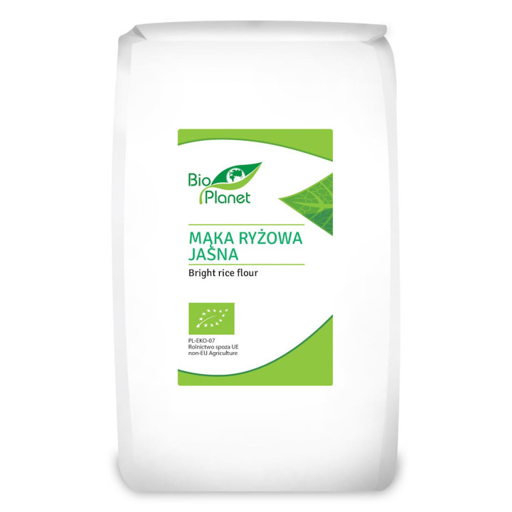 Mąka Ryżowa Jasna BIO 1kg | BIO PLANET - Ekochatka