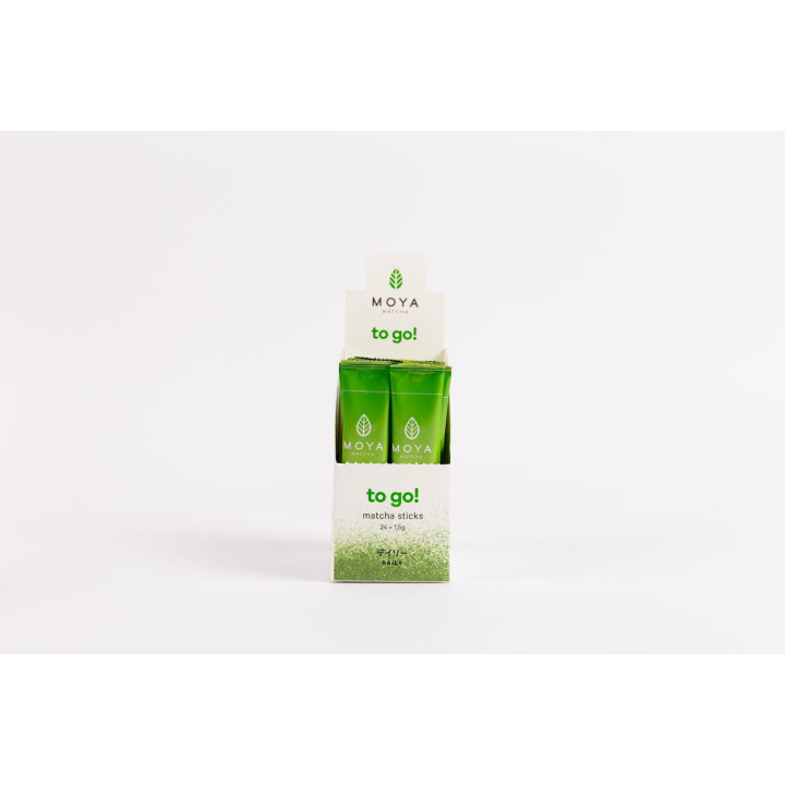 Herbata Zielona Matcha Japońska w Saszetkach BIO (24x1,5g) 36g | MOYA MATCHA - Ekochatka