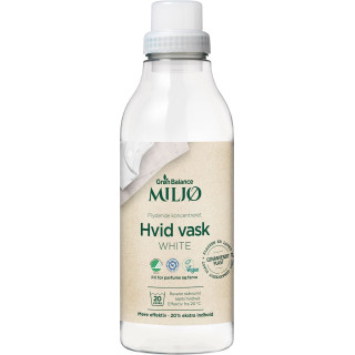 Płyn do Prania Białych Ubrań (Koncentrat) ECO 900ml (20 Prań) | GRON BALANCE - Ekochatka