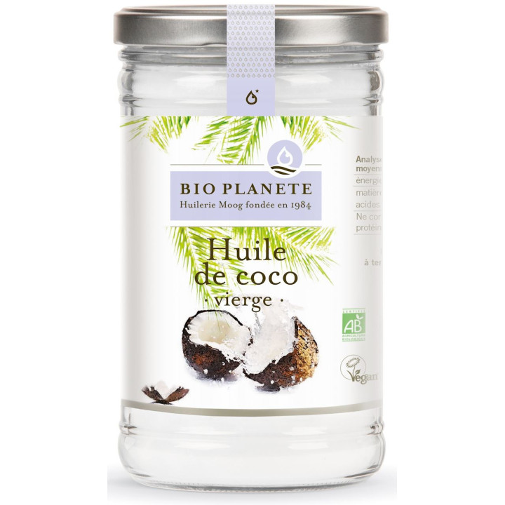 Olej Kokosowy Virgin BIO 950ml | BIO PLANETE - Ekochatka