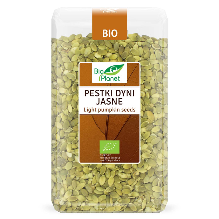 Pestki Dyni Jasne BIO 1kg | BIO PLANET - Ekochatka