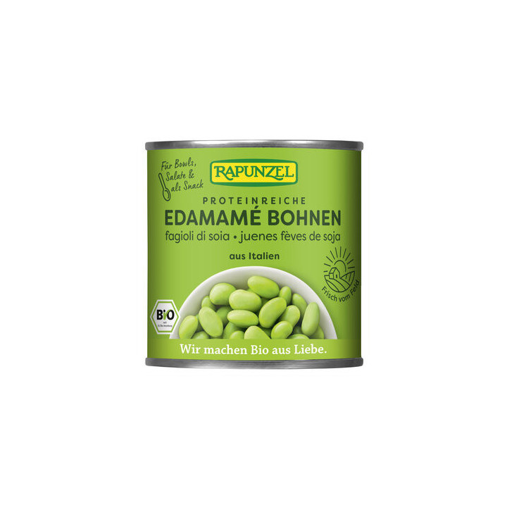 Soja Edamame w Zalewie BIO 200g (130g) | RAPUNZEL - Ekochatka