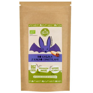 Kaszka Orkiszowo Owsiana z Kakao i Daktylami bez Dodatku Cukrów BIO 20 | HELPA - Ekochatka