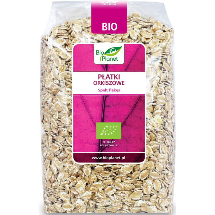 Płatki Orkiszowe BIO 600g | BIO PLANET - Ekochatka
