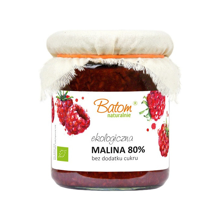 Malina 80 % BIO 260g | BATOM - Ekochatka