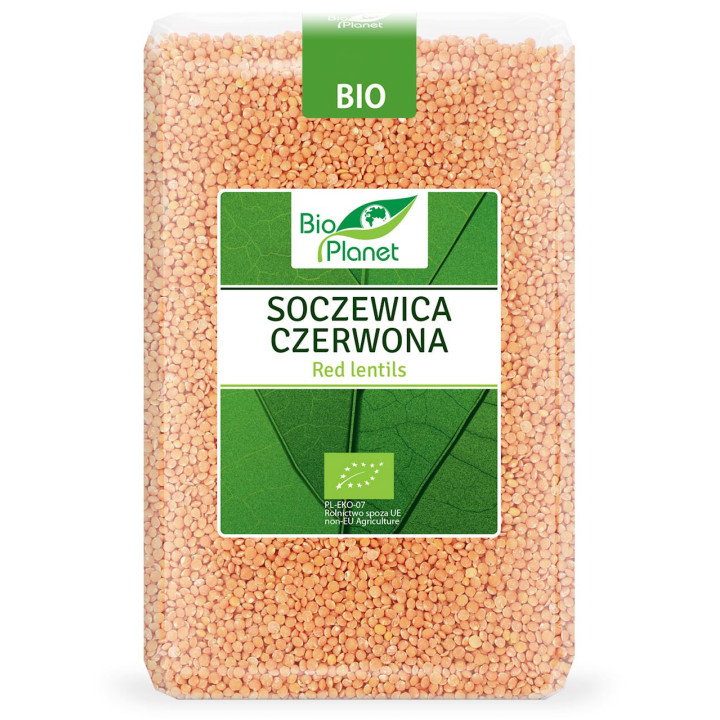 Soczewica Czerwona BIO 2kg | BIO PLANET - Ekochatka