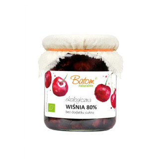 Wiśnia 80 % BIO 260g | BATOM - Ekochatka