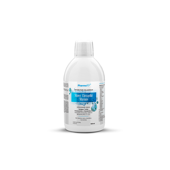 Suplement Diety na Stawy, Chrząstki i Mięśnie w Płynie Bezglutenowy 50 | PHARMOVIT - Ekochatka